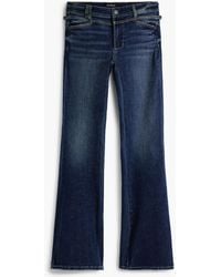Desigual - Washed Flared Jeans - Lyst