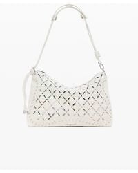 Desigual - Medium Perforated Crossbody Bag, Cotton - Lyst