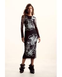 Desigual - Dress Designed By M. Christian Lacroix, Polyester - Lyst