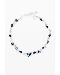 Desigual - Zalio Hearts Necklace - Lyst