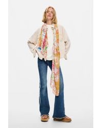 Desigual - Rectangular Foulard Lacroix, Viscose - Lyst