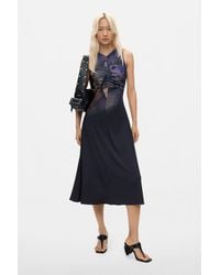 Desigual - Sleeveless Knit Dress, Polyester - Lyst