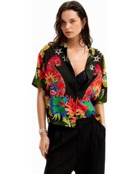 Desigual - Tropical Short-sleeve Shirt - Lyst