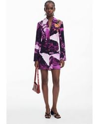 Desigual - Dress Designed By Mr. Christian Lacroix, Polyester - Lyst