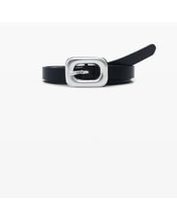 Desigual - Leather Belt, Cow Split Leather - Lyst