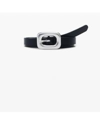 Desigual - Leather Belt, Cow Split Leather - Lyst