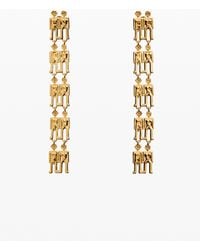 Desigual - Zalio Chain Robot Earrings - Lyst