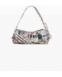 Desigual - Small Printed Bag, Cotton - Lyst