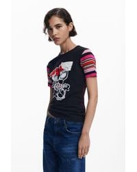 Desigual - Minnie Mouse T-Shirt - Lyst