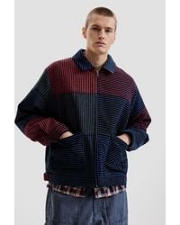 Desigual - Chenille Coat Blocks, Polyester - Lyst