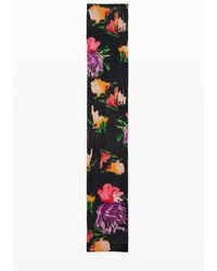 Desigual - Long Floral Scarf - Lyst