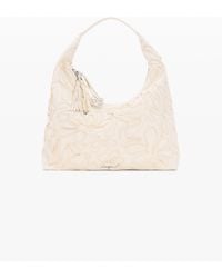Desigual - Large Canvas Flower Bag - Lyst