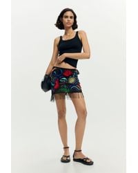 Desigual - Short Printed Pareo, Polyester - Lyst