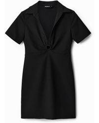 Desigual - Short Slim Retro Dress - Lyst