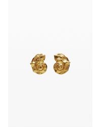 Desigual - Plated Shell Earrings Zalio - Lyst