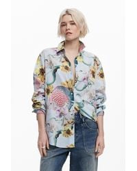 Desigual - Camisa Diseñada Por Mr. Christian Lacroix - Lyst