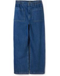 Desigual - Long Jeans With Pockets, Cotton - Lyst