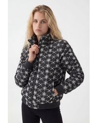 Desigual - Lace Quilted Jacket - Lyst