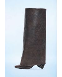 Desigual - Faux Leather Boots, Polyurethane - Lyst