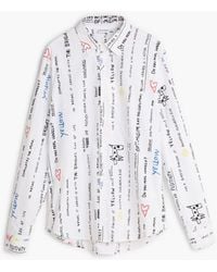 Desigual - 100% Cotton Printed Shirt, Cotton - Lyst
