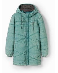 Desigual - Chaq_Dante Abrigo Largo para Hombre - Lyst