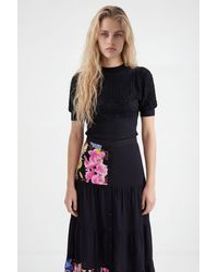 Desigual - M. Christian Lacroix Long Skirt, Viscose - Lyst
