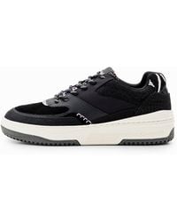 Desigual - Retro Chunky Patchwork Sneakers - Lyst