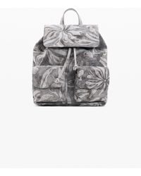 Desigual - Small Backpack Obsidian, Polyurethane - Lyst