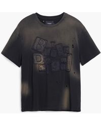 Desigual - Sun-Faded Botter Short-Sleeve T-Shirt, Cotton - Lyst