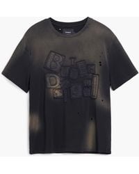 Desigual - Sun-Faded Botter Short-Sleeve T-Shirt, Cotton - Lyst