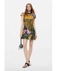 Desigual - Short Printed Dress, Viscose - Lyst