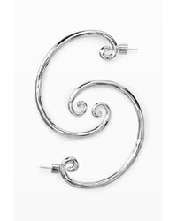 Desigual - Hoop Zalio Earrings - Lyst