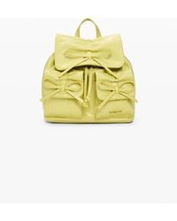 Desigual - Small Shiny Bow Backpack, Polyurethane - Lyst