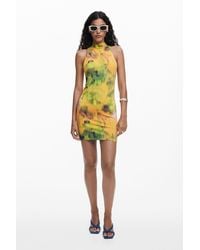 Desigual - Robe Courte Dégradée - Lyst