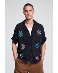 Desigual - Embroidered Cotton Shirt, Cotton - Lyst