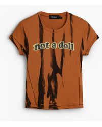Desigual - Tie-Dye Print T-Shirt, Cotton - Lyst
