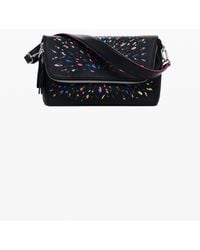 Desigual - Medium Crossbody Perforated Bag - Lyst