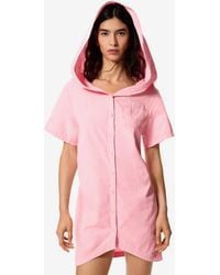 Desigual - Hooded Dress Masha Popova, Cotton - Lyst