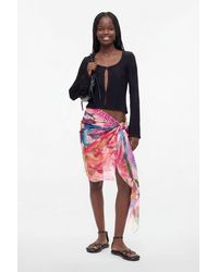 Desigual - Scarf Designed By Mr. Christian Lacroix, Polyester - Lyst