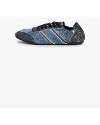 Desigual - Baskets En Denim, Femme, Coton, Bleu - Lyst