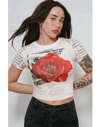 Desigual - Printed T-Shirt 100% Cotton, Cotton - Lyst