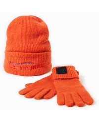 Desigual - Gift Pack Of Hat And Gloves - Lyst