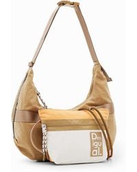 Desigual - S Multi-Position Voyager Hobo Bag, Polyamide - Lyst