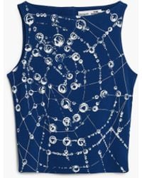Desigual - Tyler Mcgillivary Sleeveless Drops T-Shirt - Lyst