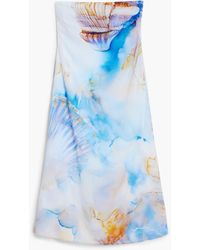 Desigual - Bardot Dress With Shells, Viscose - Lyst
