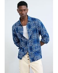 Desigual - Geometric Print Shirt - Lyst