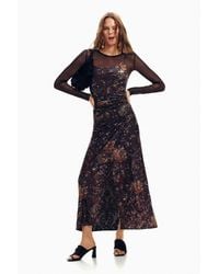 Desigual - 2-In-1 Detachable Dress, Polyester - Lyst