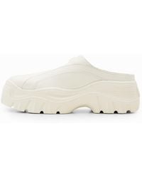 Desigual - Chunky Leather Clogs, Cow Leather - Lyst