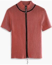 Desigual - Iridescent Knit Top - Lyst