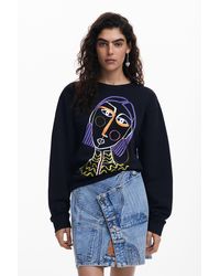 Desigual - Printed Sweatshirt - Lyst
